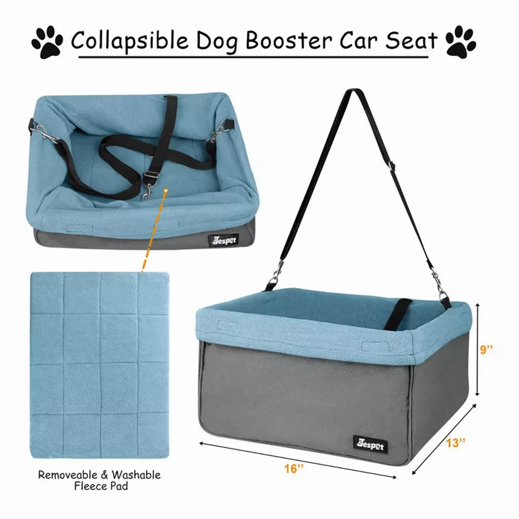 Asiento Elevado para Perros en el Carro