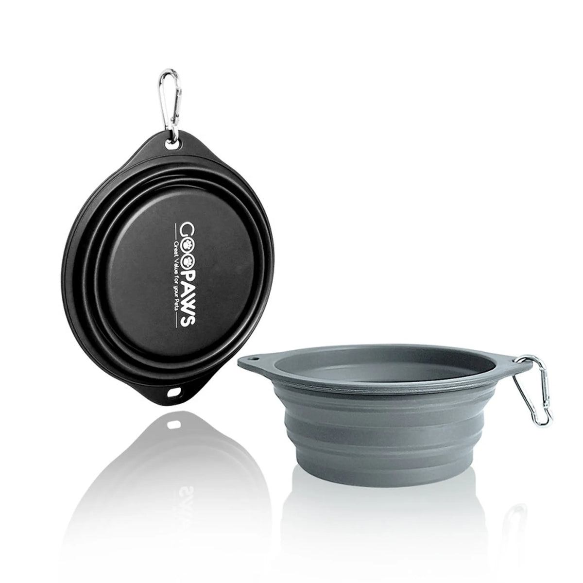 Platos Plegables de Silicona para Viaje (Paquete de 2)