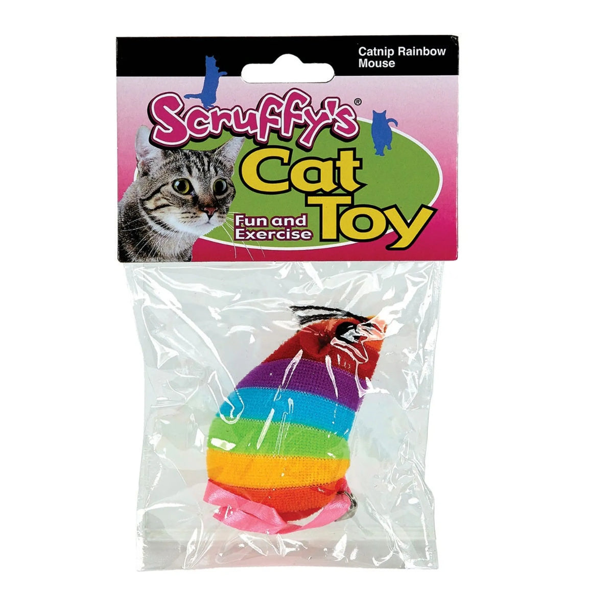 Ratoncito Arcoíris con Catnip – Pawtique