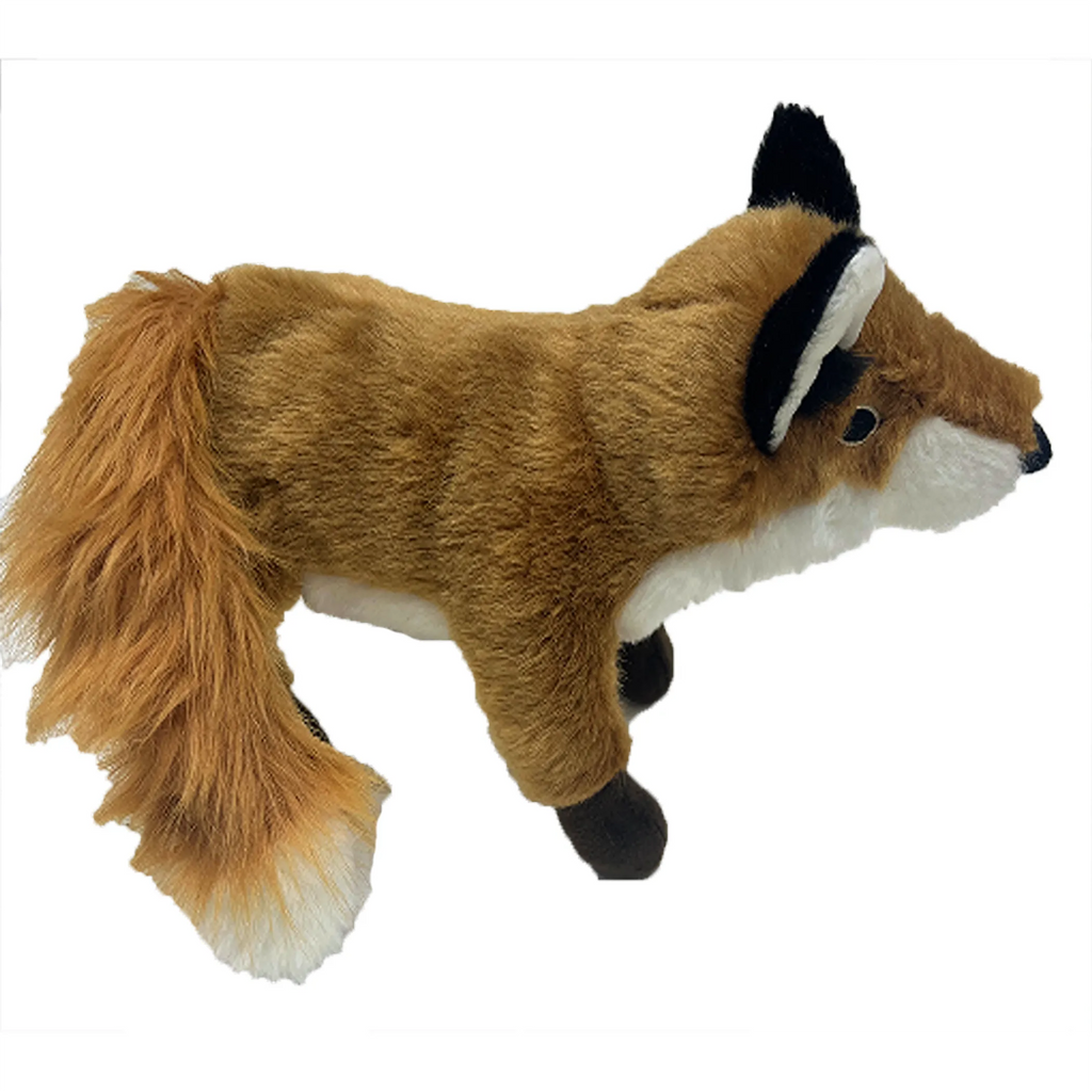 Peluche Zorro Realista con Chillido – Pawtique