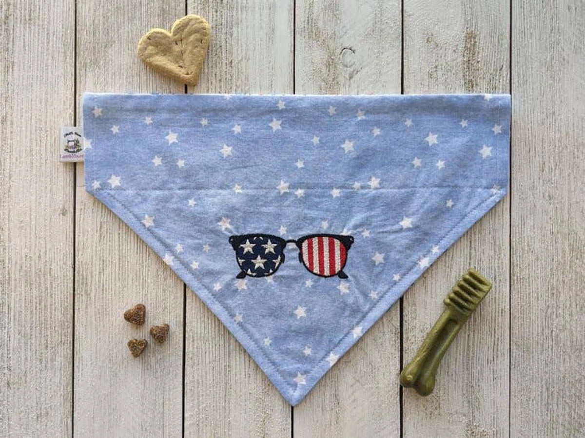 Bandana Bordada para Amarrar