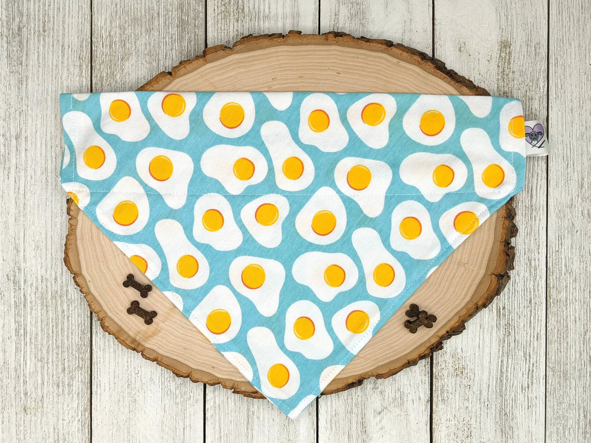 Bandana de Huevitos Fritos para el Collar – Pawtique