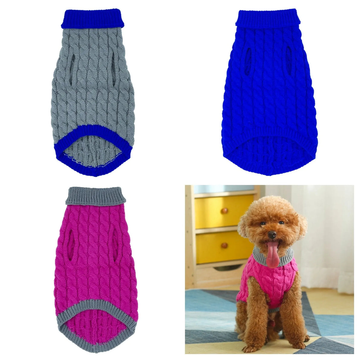 Suéter Tejido para Perros