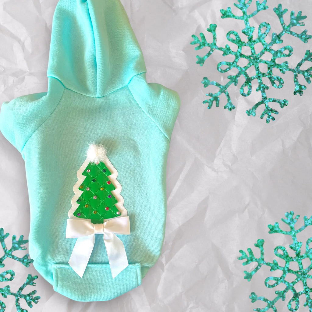 Hoodie Navideño de Arbolito – Pawtique