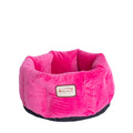 Cama de Terciopelo Rosa para Gatos