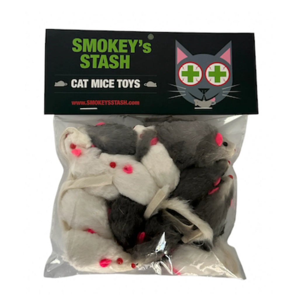 Ratoncitos de Piel de Conejo (Paquete de 12) – Pawtique