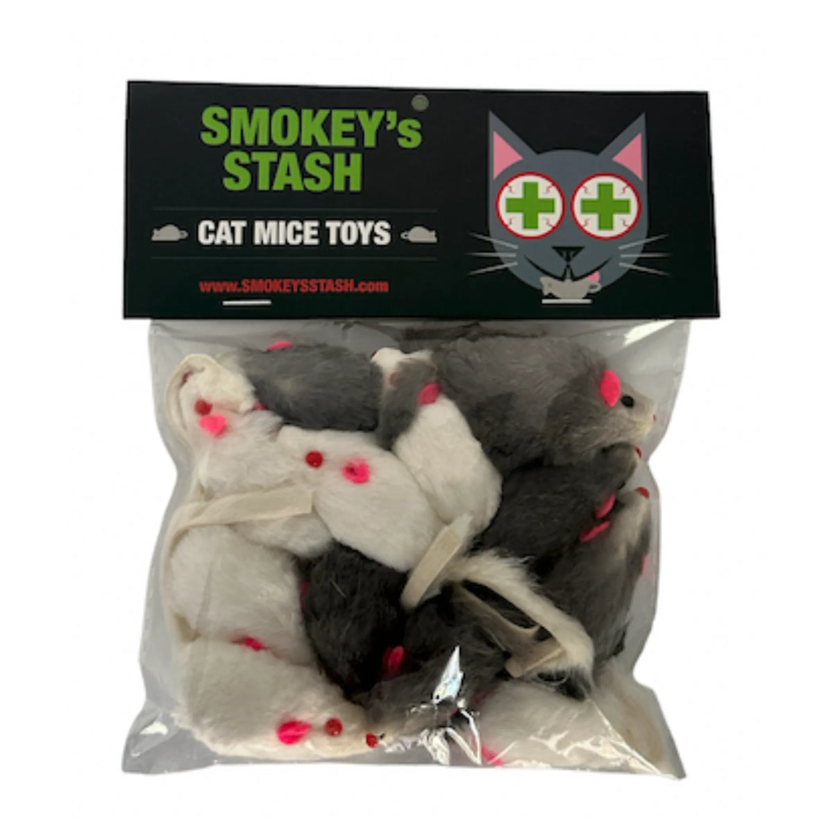 Ratoncitos de Piel de Conejo (Paquete de 12) – Pawtique