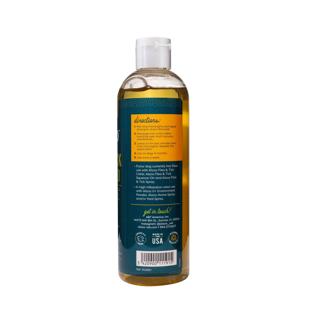 Champú Repelente de Pulgas y Garrapatas de Origen Vegetal (12 oz)