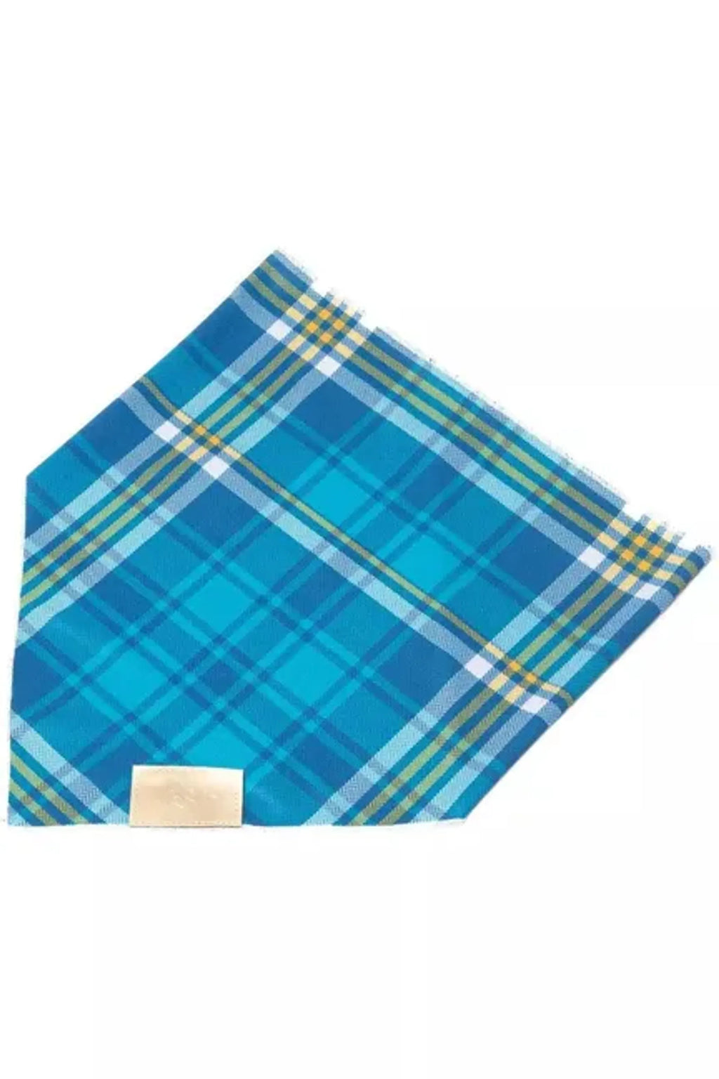 Bandana a Cuadros Azul Pino