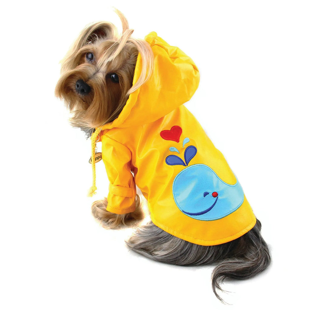 Impermeable Amarillo de Ballenita – Pawtique