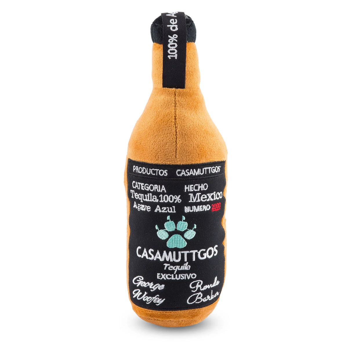 Peluche Botella "Casamuttgos" con Chillido – Pawtique