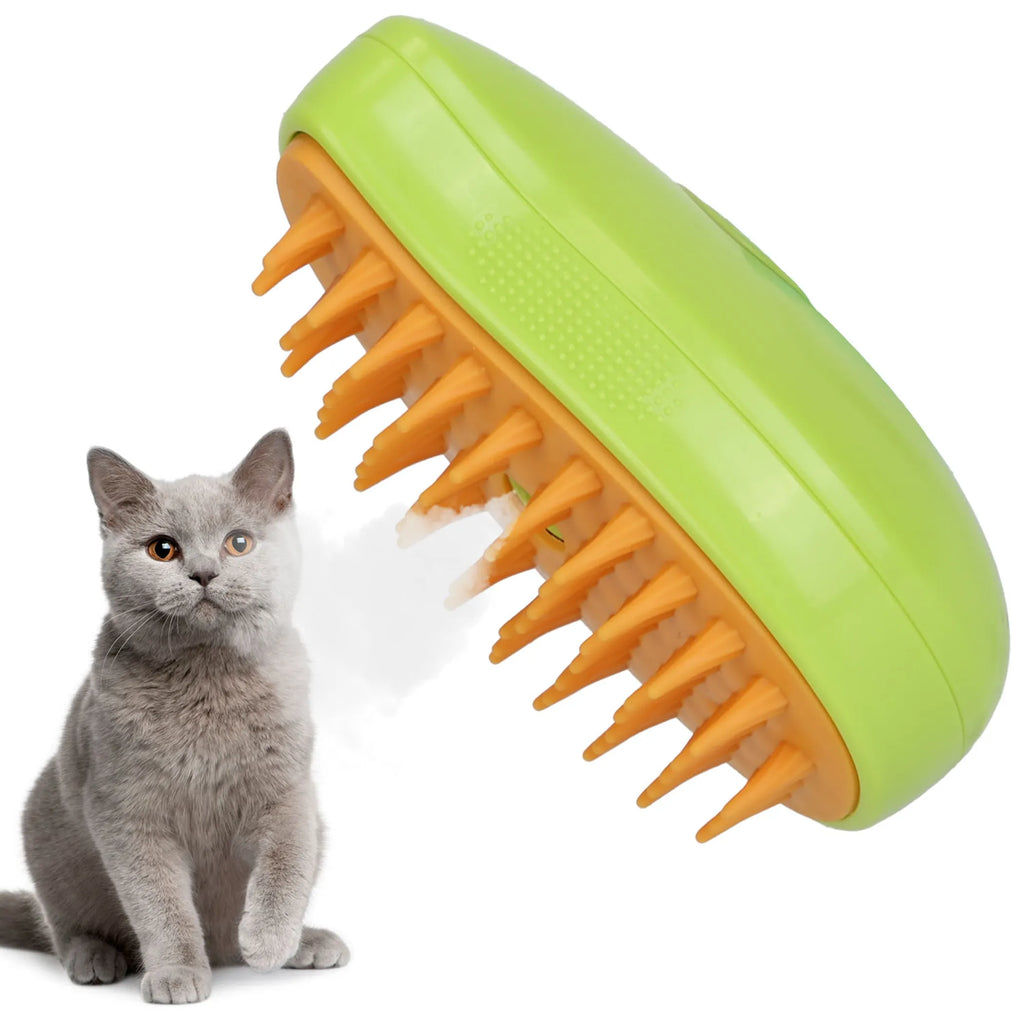Cepillo de Vapor 3 en 1 para Gatos