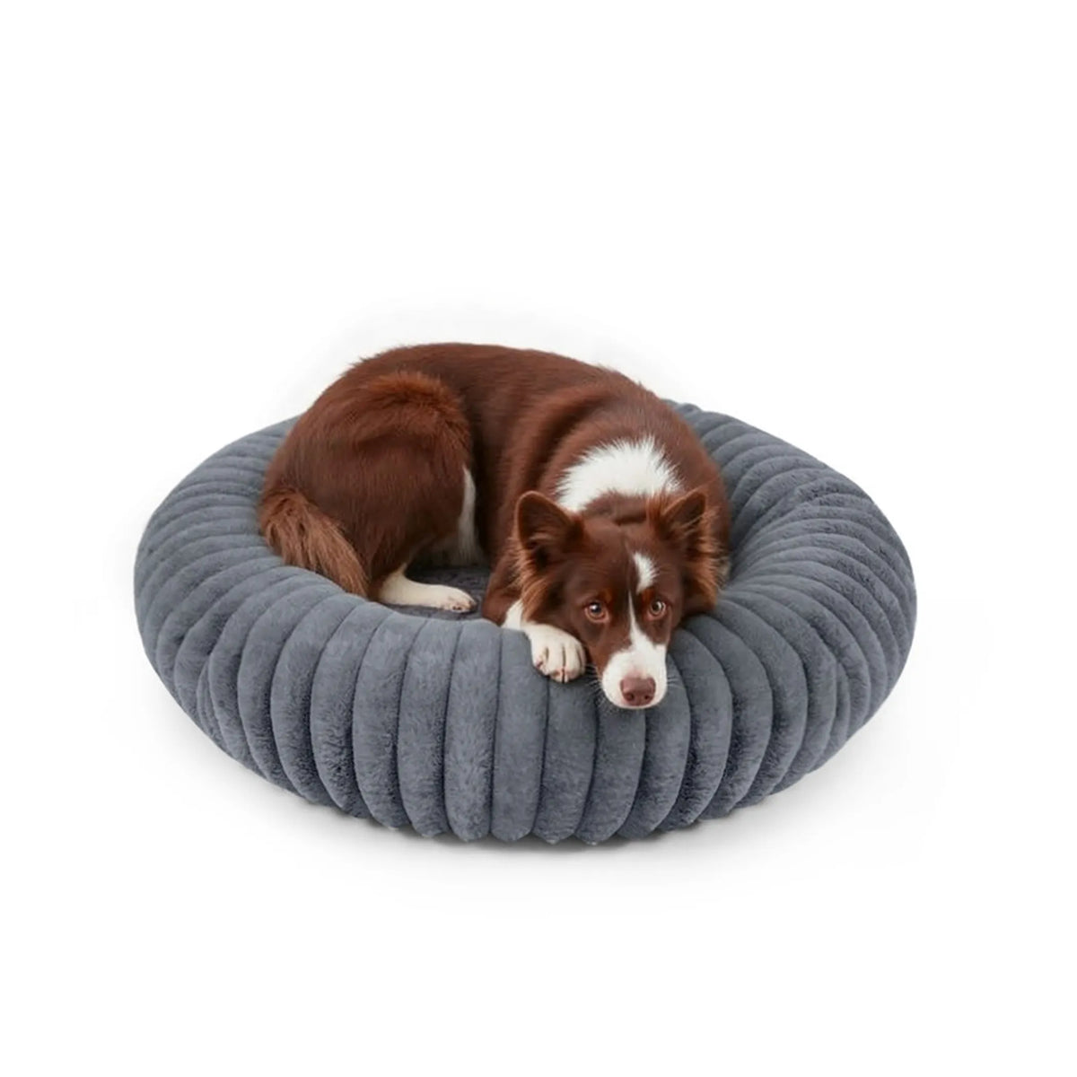 Cama Calmante Tipo Dona de Felpa