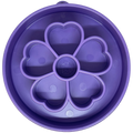 Plato Comedero Lento Flor – Pawtique