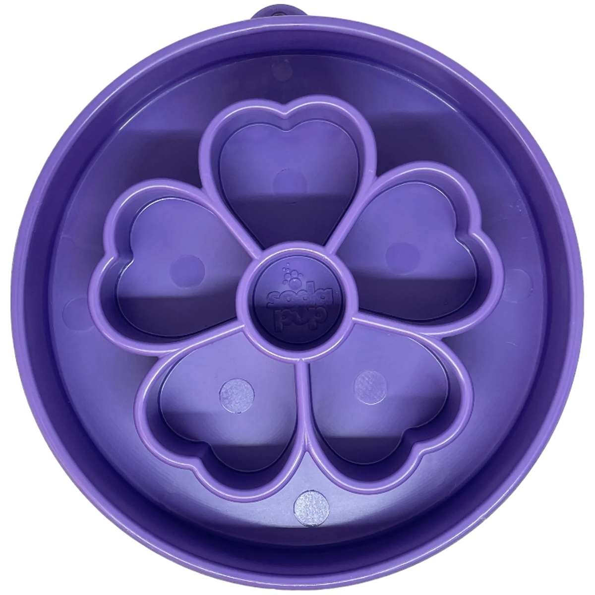 Plato Comedero Lento Flor – Pawtique