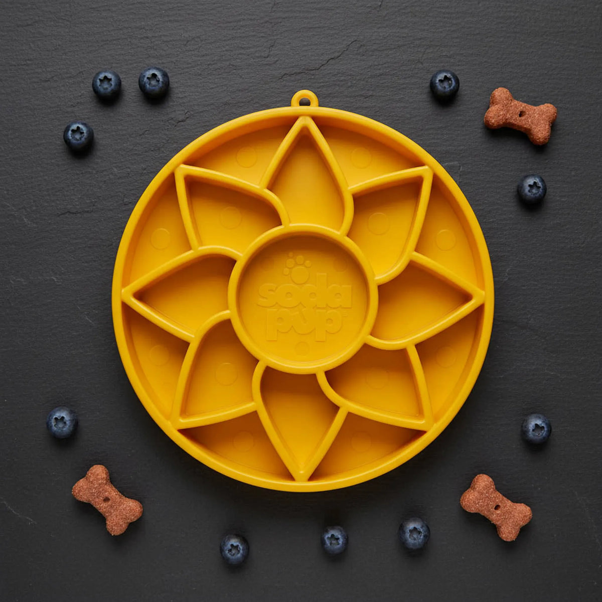 Plato Comedero Lento Suave Girasol