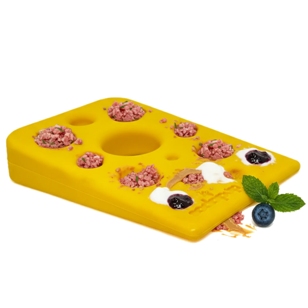 Mordedor de Nylon Forma de Queso Suizo – Pawtique