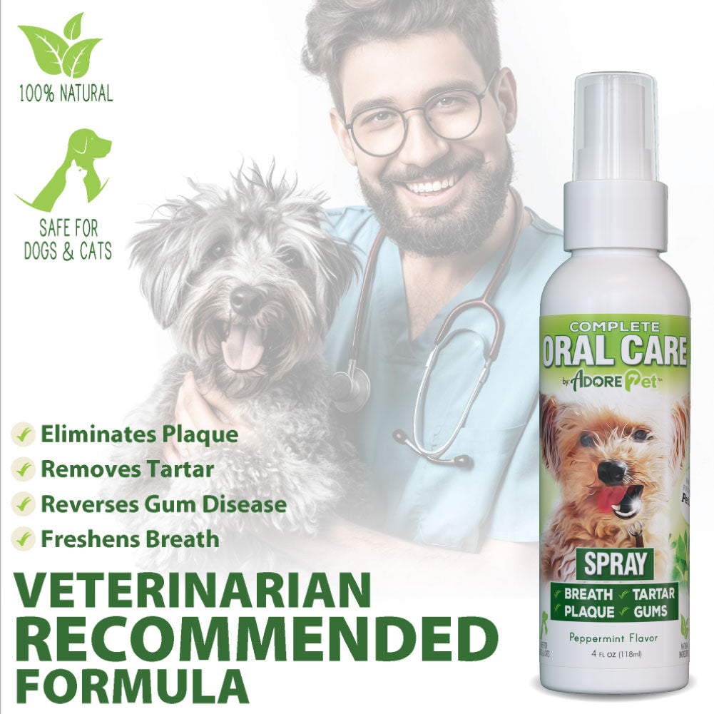 Spray de Cuidado Oral para Mascotas – Adore Pet