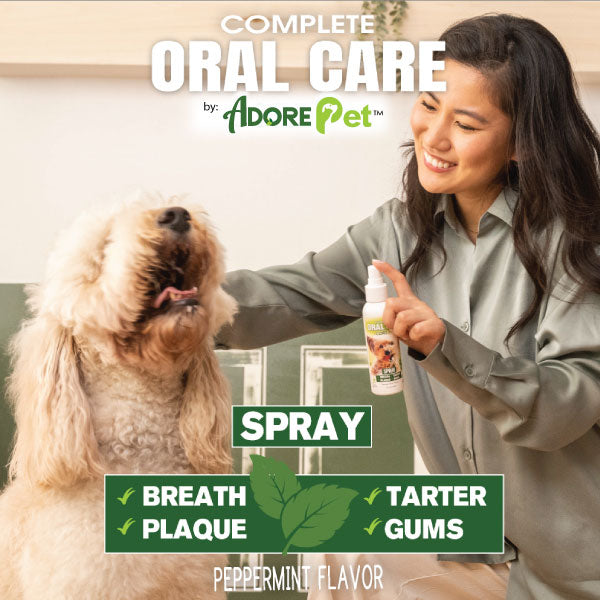 Spray de Cuidado Oral para Mascotas – Adore Pet