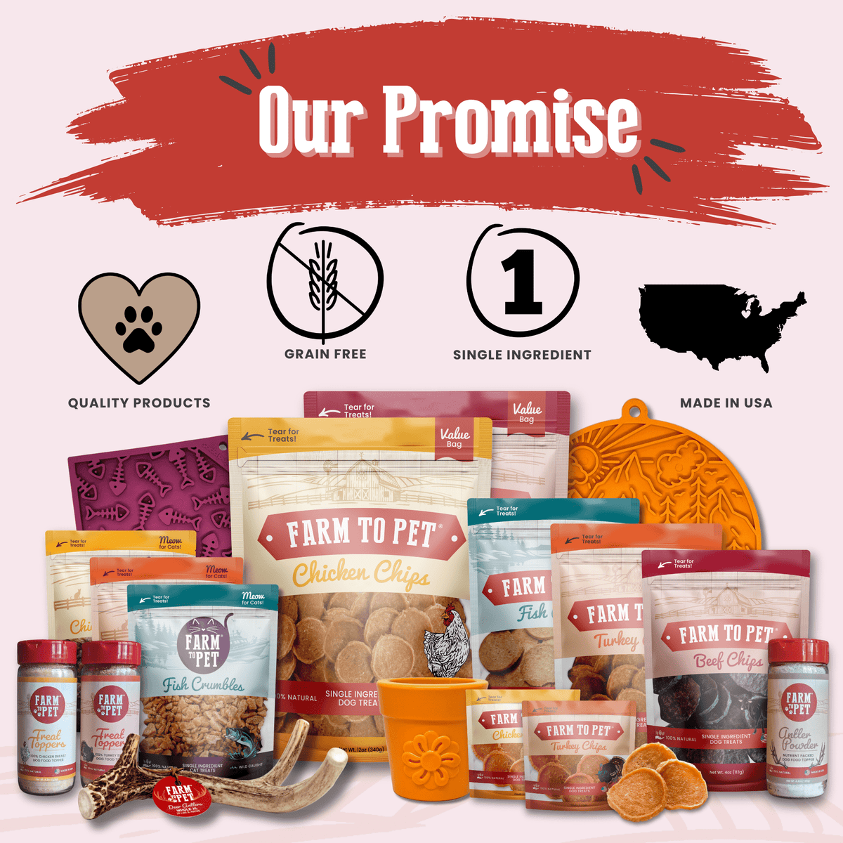 Snack Packs de Chips de Res para Perros y Gatos