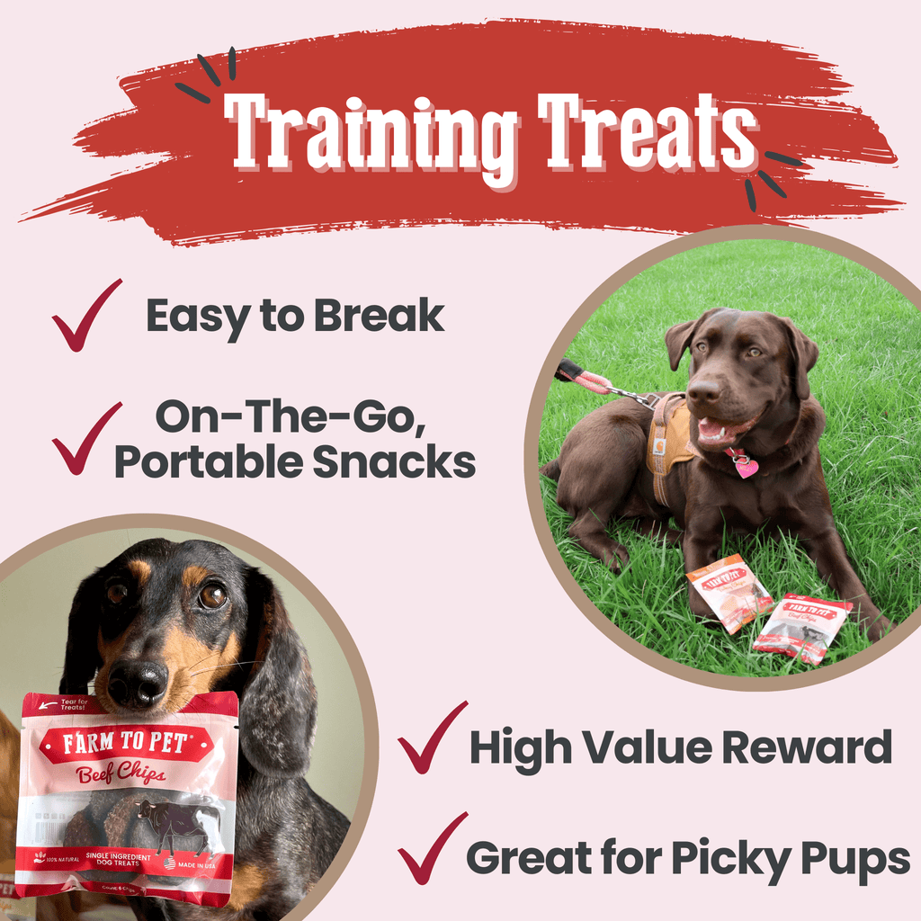 Snack Packs de Chips de Res para Perros y Gatos
