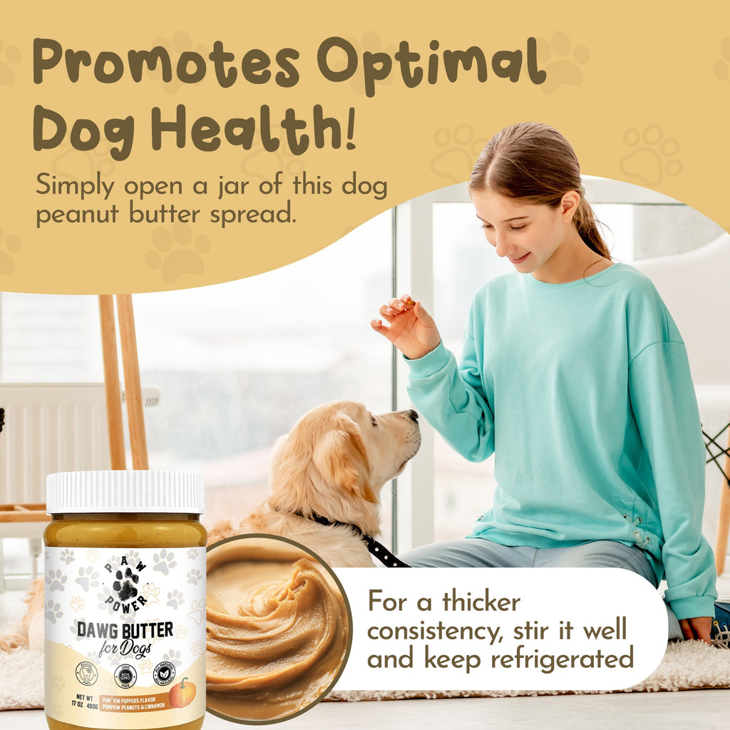 Mantequilla de Maní con Calabaza para Perros – Dawg Butter