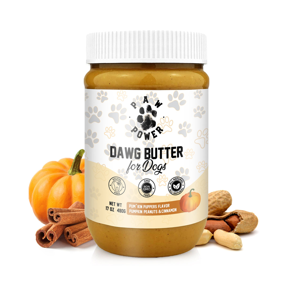 Mantequilla de Maní con Calabaza para Perros – Dawg Butter