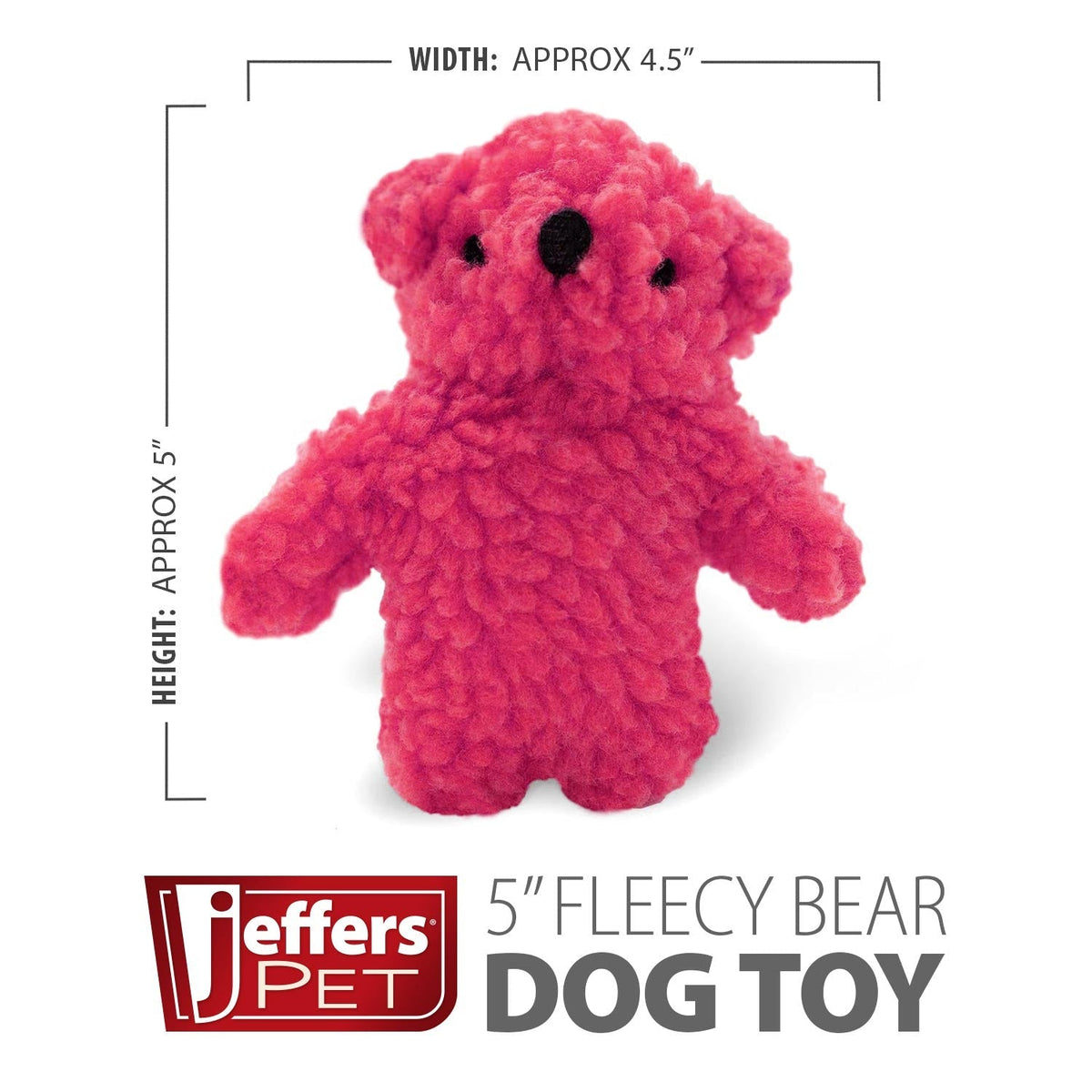Osito de Peluche con Chillido para Perros – Jeffers